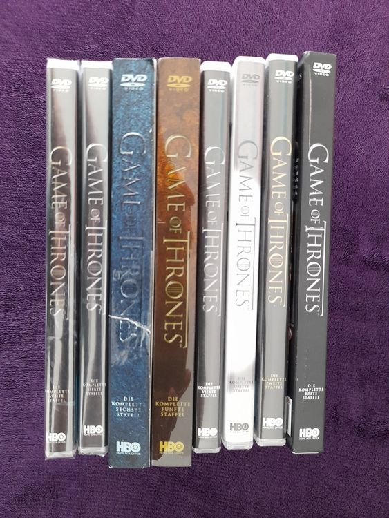 GAME OF THRONES 1 8 STAFFEL Kaufen auf Ricardo