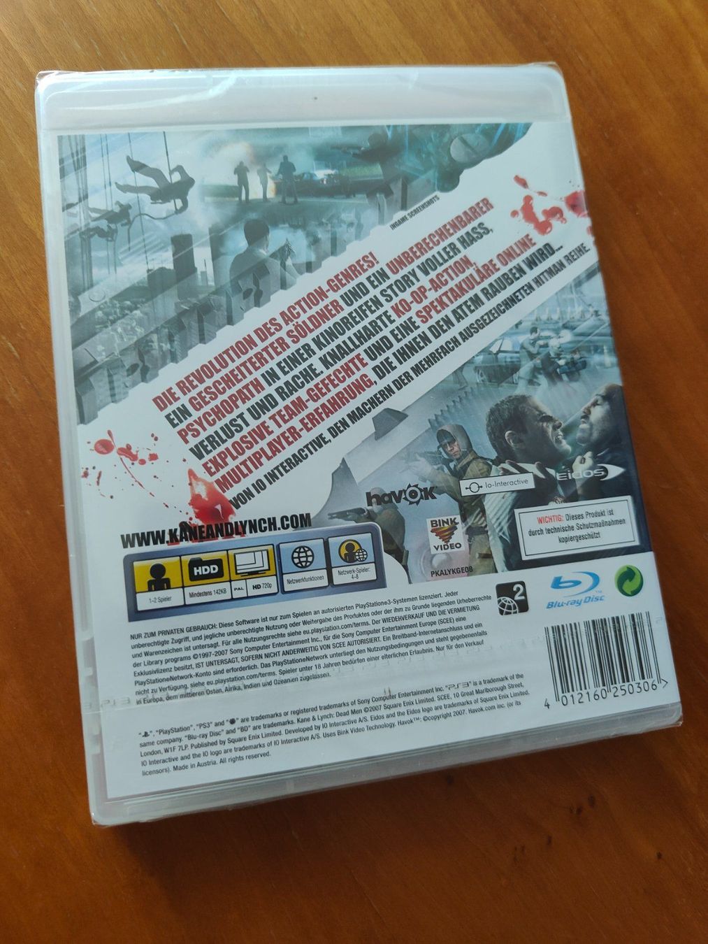 Giochi: Kane & Lynch PS3 Playststion 3 - NEU / SEALED – Usato da Bern venduto da breesell321 1