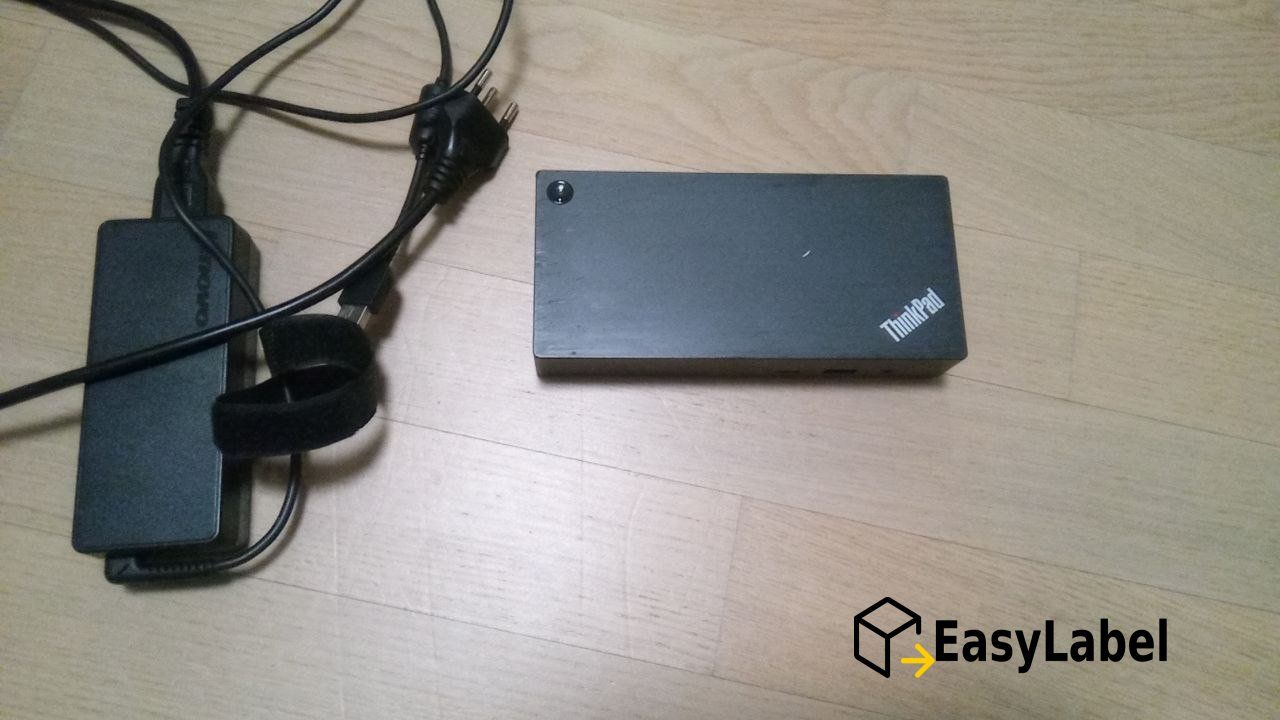 Lenovo Dockingstation: Lenovo ThinkPad Universal USB-C dock. Lieferung gratis – Gebraucht aus Glattpark(Opfikon) von easylabel 1