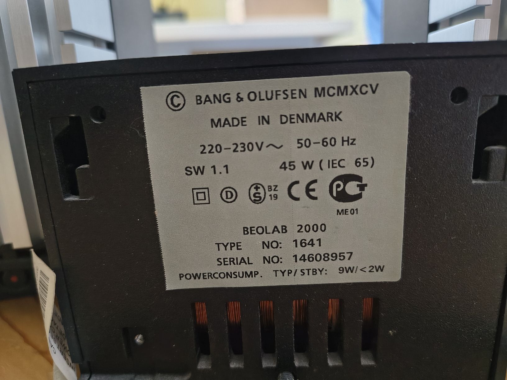 Bang & Olufsen Casse acustiche: Bang + Olufsen Beolab 2000 2 Stück – Usato da Herisau venduto da Knelli37 1