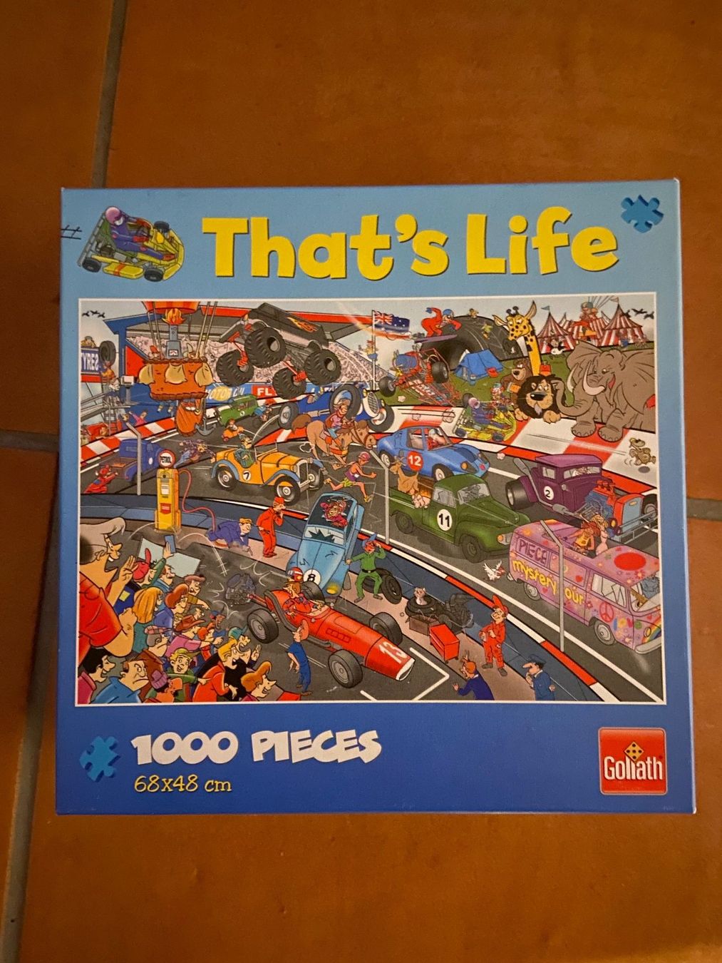 Puzzle: 1000 Puzzle von Goliath "That's Life" – Usato da Steffisburg venduto da 9MOMO5