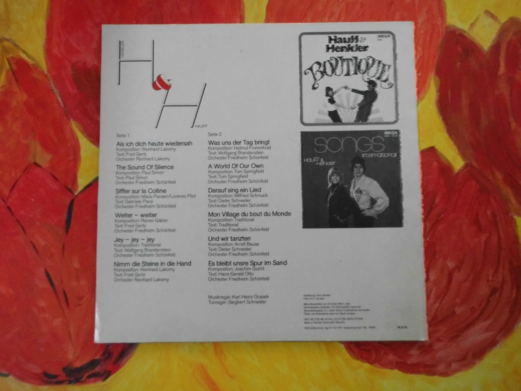 Dischi in vinile: Hauff & Henkler - 1974 – Usato da Gränichen venduto da atze27 3