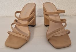 beige Sandalen, "ZLAH", Gr. 38