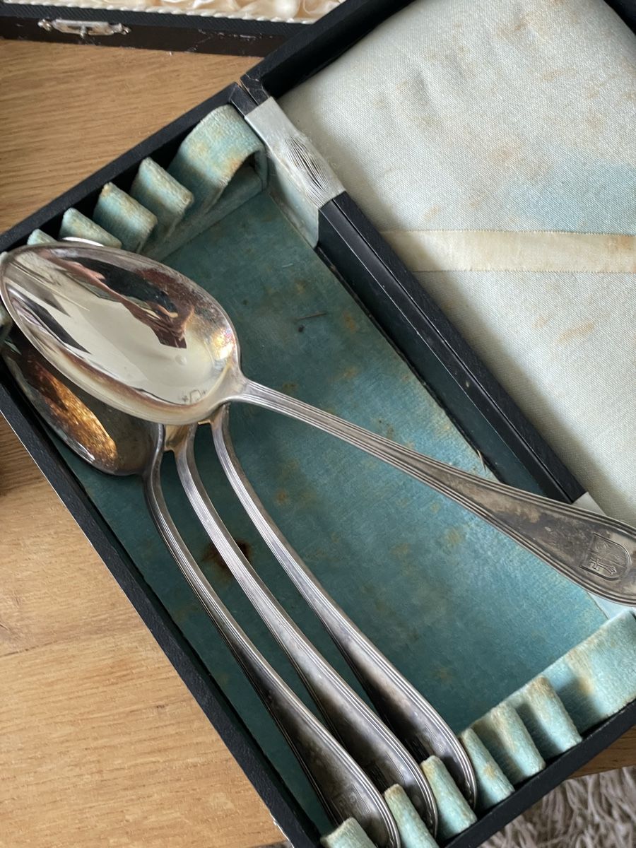Set di posate: Antikes Silberbesteck – Usato da Bern venduto da roa80 5