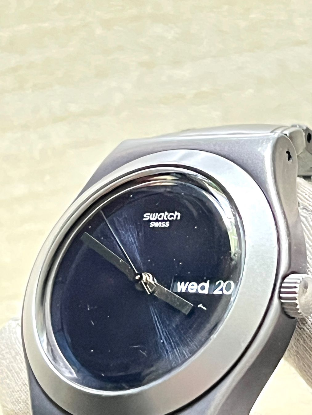 Swatch Orologi: Swatch Uhr Datum Anzeige – Usato da Grenchen venduto da chththl 6