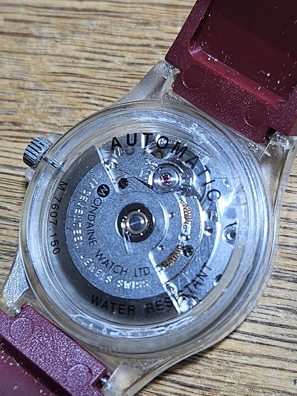 M-Watch Orologi: M-Watch Automatic Uhr 34mm – Usato da Flamatt venduto da pie_f9zm 6