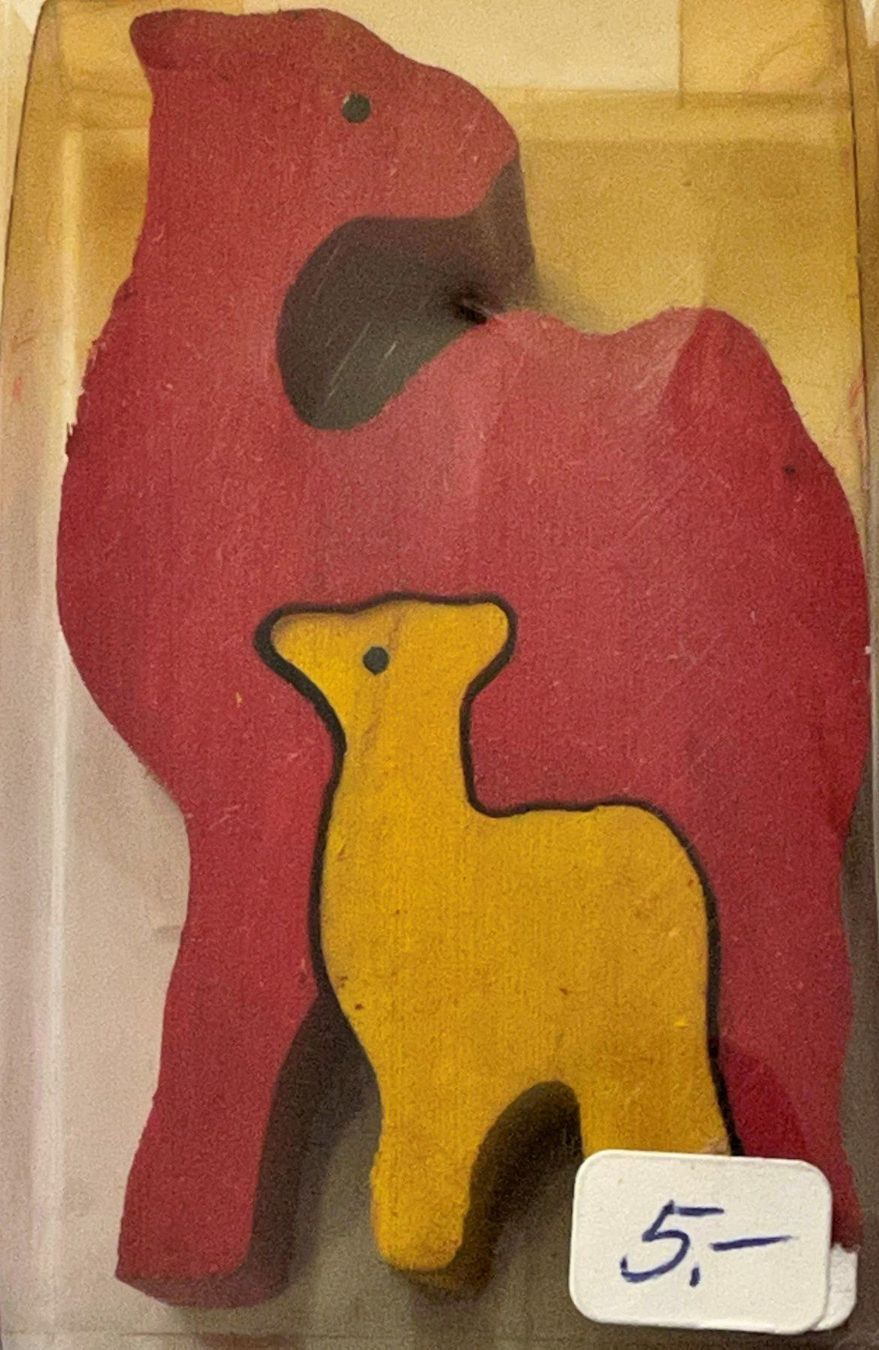 Puzzles: Puzzle Kamel mit Jungem aus Holz – Neuf avec emballage d'origine à Lutzenberg par Pinschi01