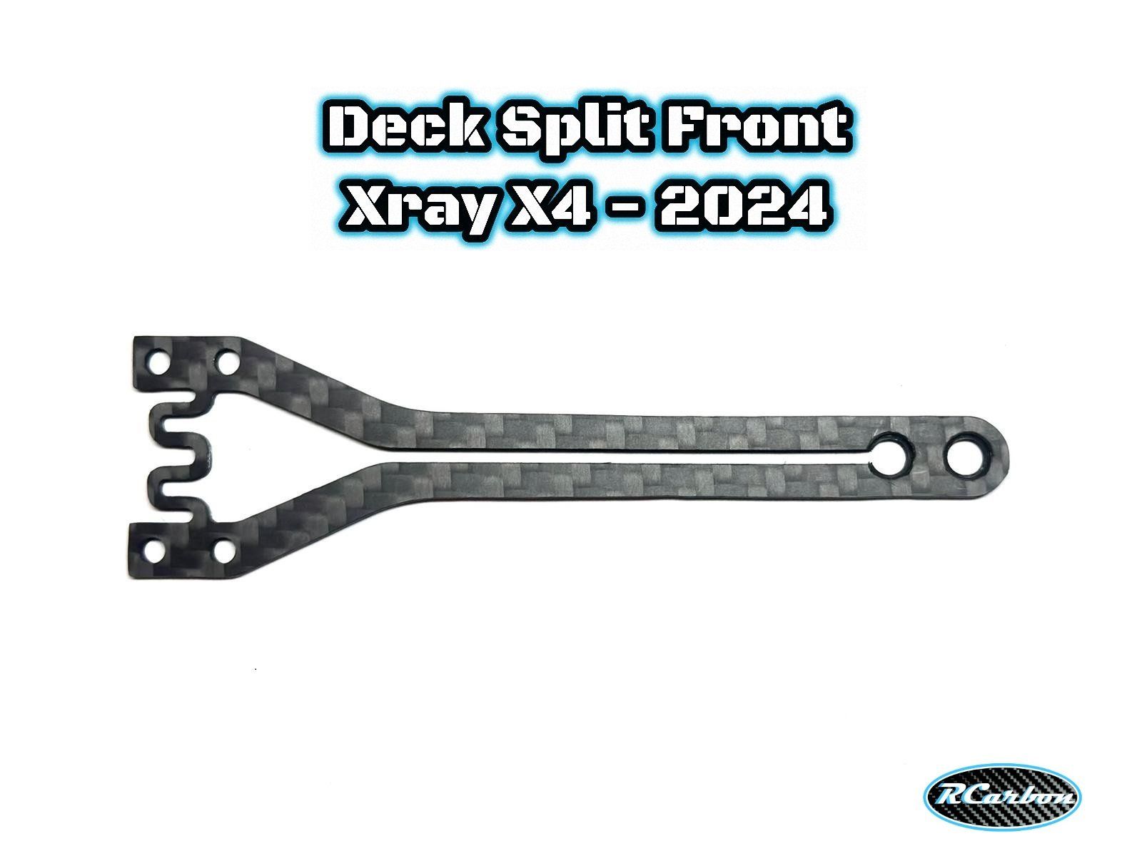 XRay Modellismo RC: Carbon Split Upper Deck Front Xray X4 2024 – Nuovo (secondo la descrizione) da Montagny-Yverdon venduto da Rcarbon.
