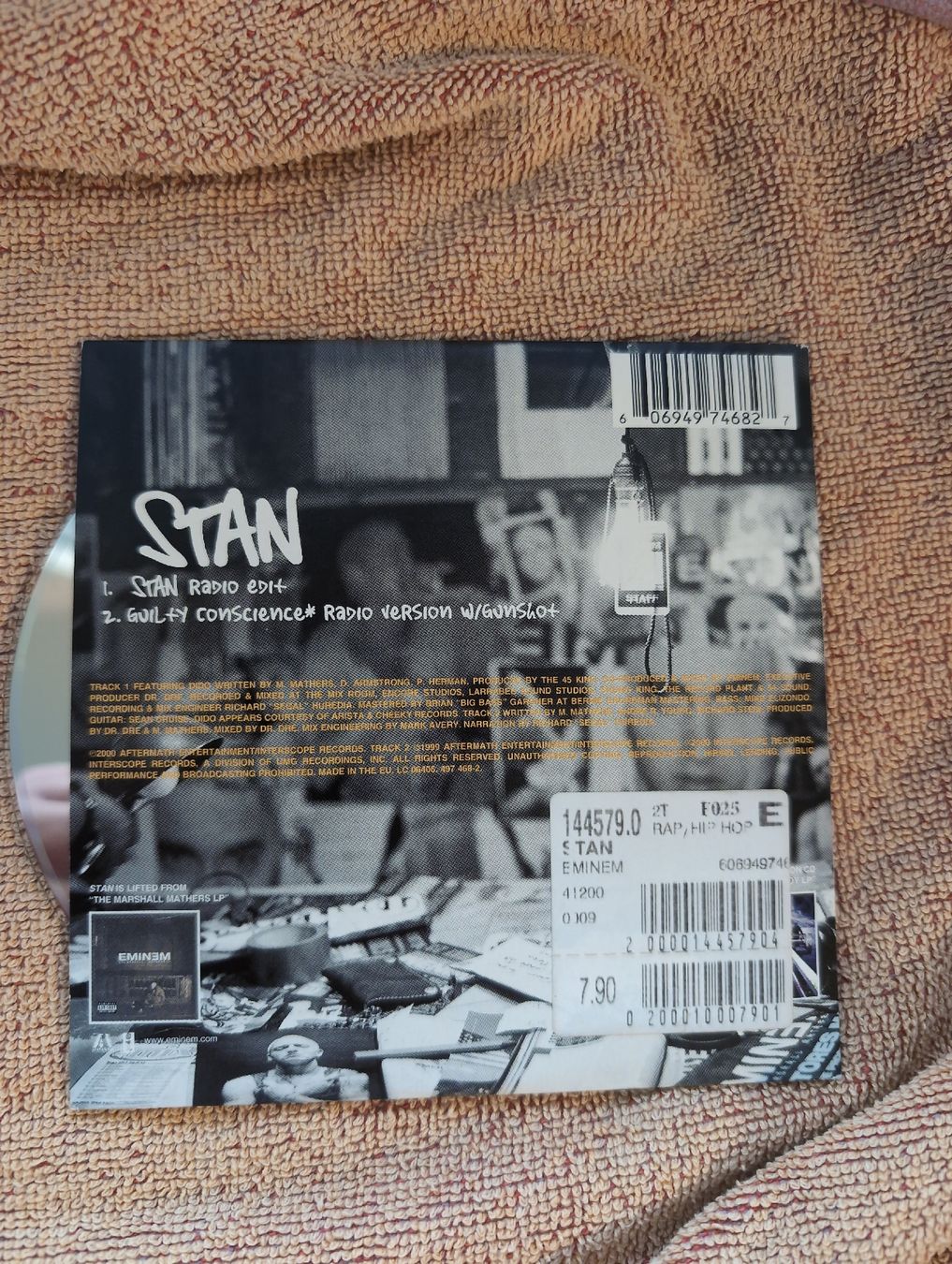 CDs: CD Eminem "Stan" bon état – Neu (gemäss Beschreibung) aus Fontainemelon von Amael01 1