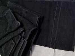 Frotte Duschtuch Set  7 Teile neu