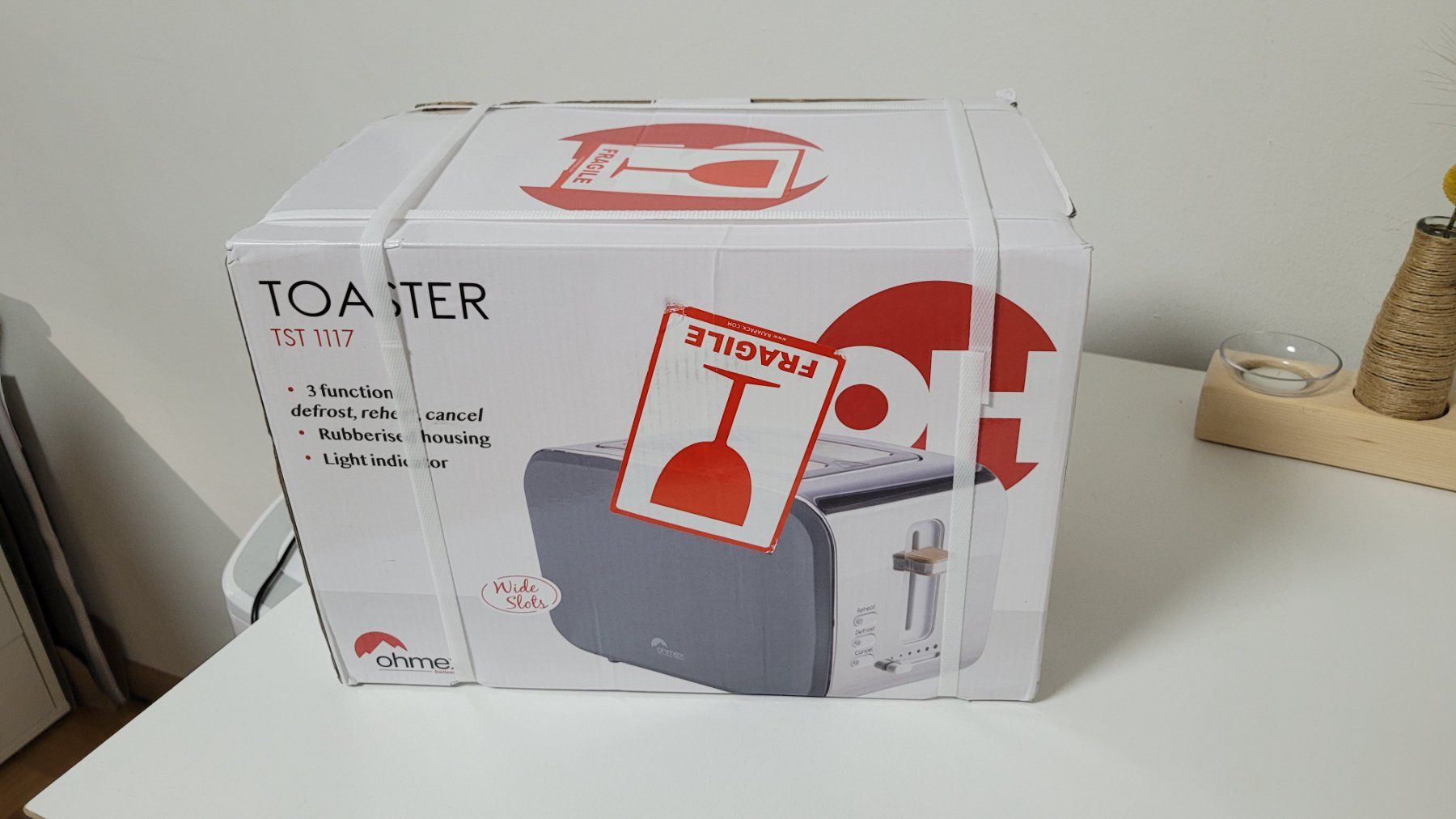 Ohmex Elettrodomestici da cucina: Neuer 2-Scheiben-Toaster Ohmex TST 1117 org.verpackt – Nuovo e nell'imballaggio originale da Liestal venduto da Luggeli1