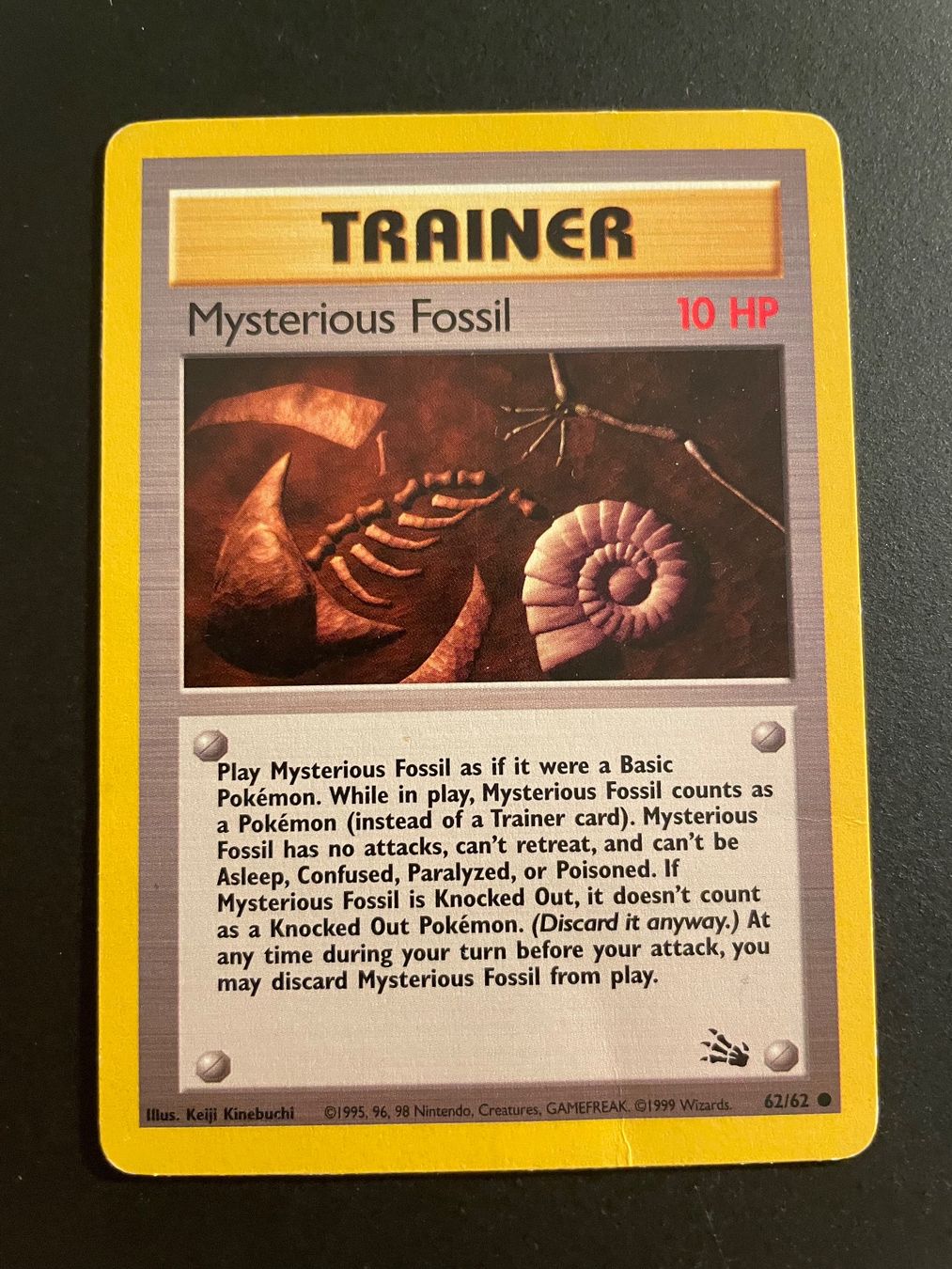 Pokémon Sammelbilder & Trading cards: Mysterious Fossil 62/62 – Gebraucht aus Zürich von pokemon_cards