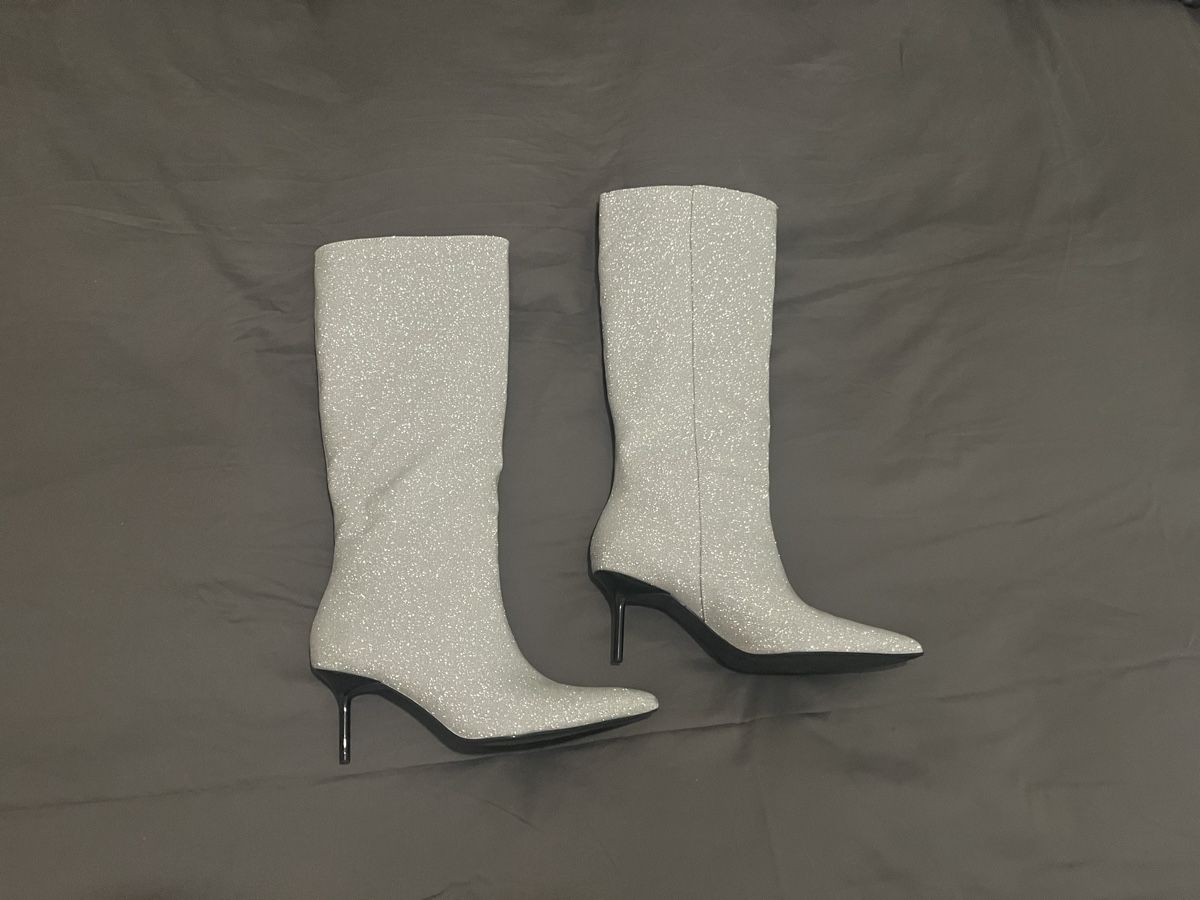 Zara Scarpe da donna: Bottes argentées Zara neuves – Nuovo e nell'imballaggio originale da Lutry venduto da tat_2zxq 4