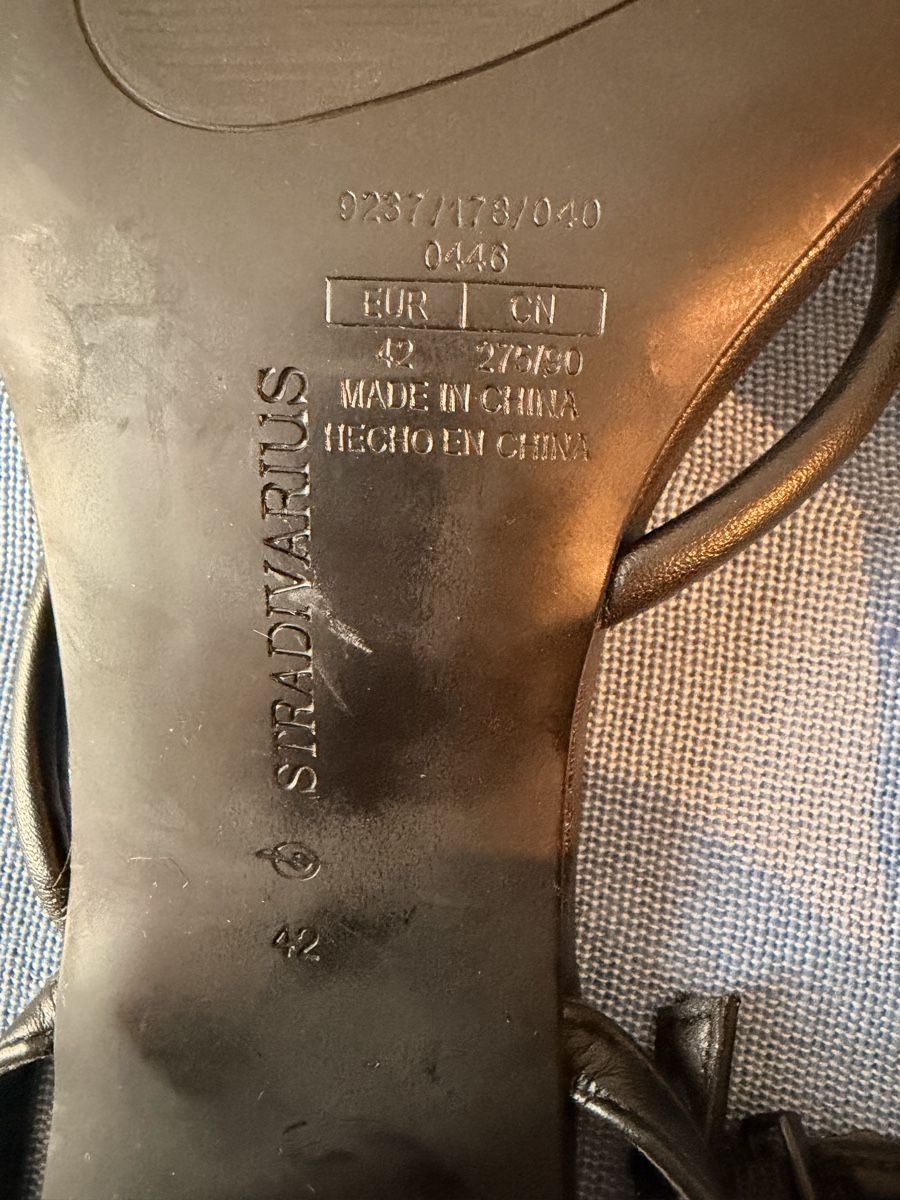 Stradivarius Damenschuhe: Sandales Stradivarius 42 – Neu (gemäss Beschreibung) aus Martigny von mth1719 4
