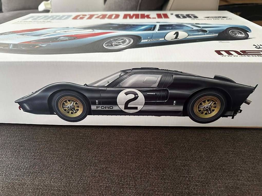 Modellini d'auto: Ford GT40 MKII 1/12 Meng – Nuovo e nell'imballaggio originale da Moutier venduto da GINGUM 3