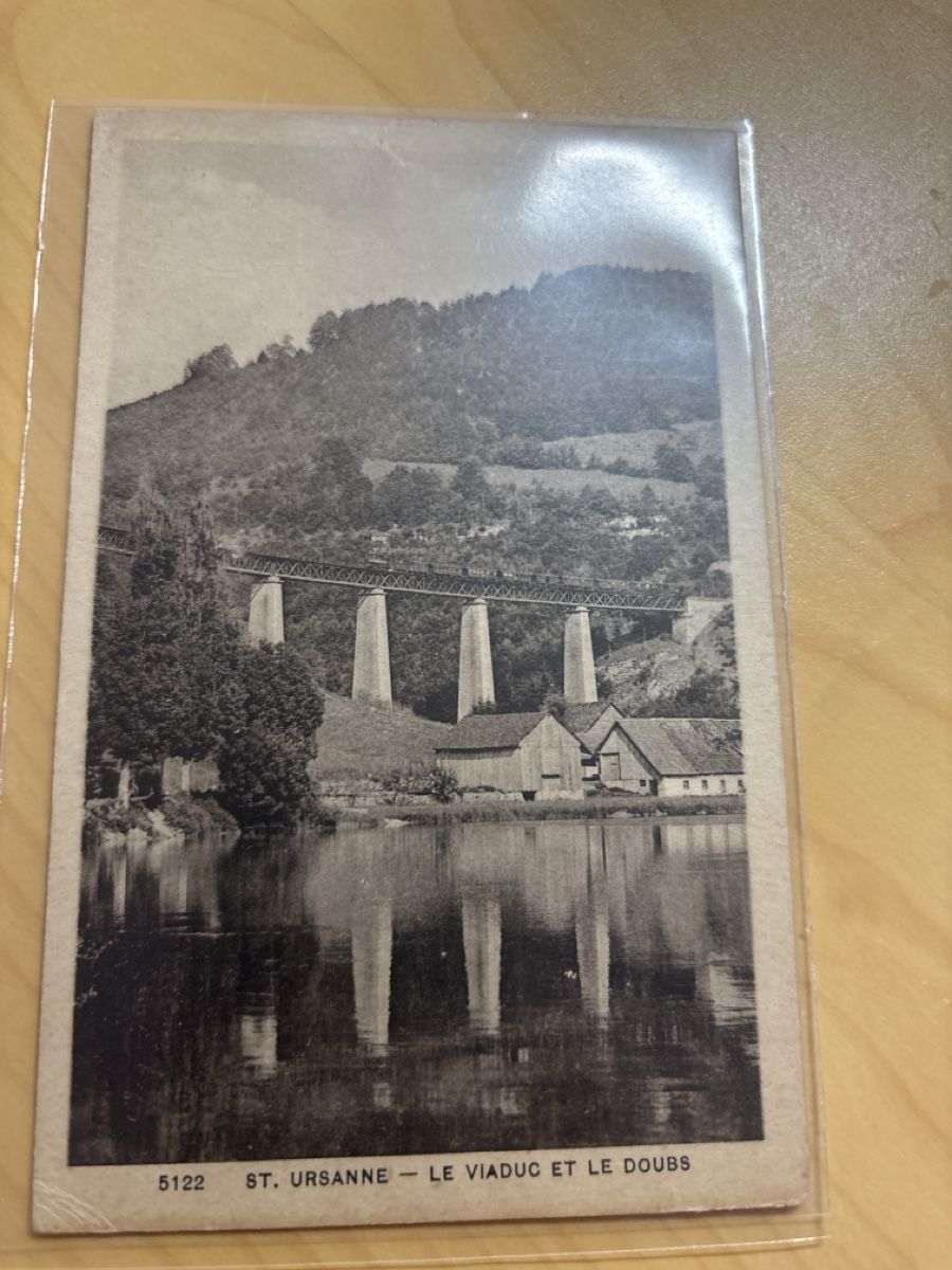 Cartoline postali: St Ursanne – Usato da Alle venduto da Bout0