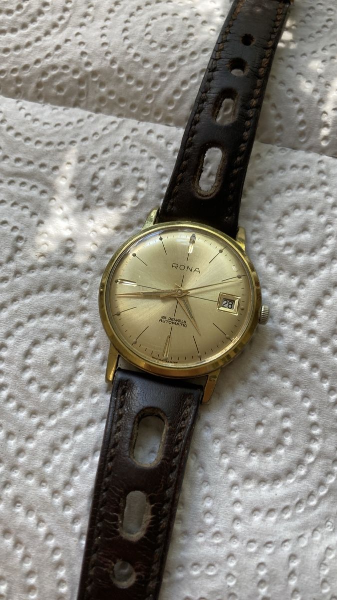 Orologi: Rona automatic Uhr vintage 60s – Usato da Chevenez venduto da Electro-Rick