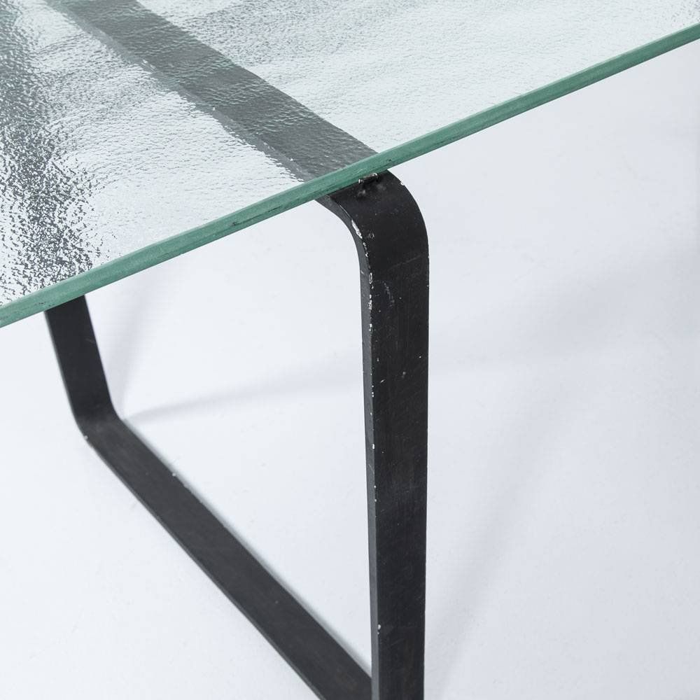 Tavoli: 1960er Glas Couchtisch – Usato da Zürich venduto da moebelzuerich 3