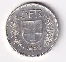 5 Franken 1939
