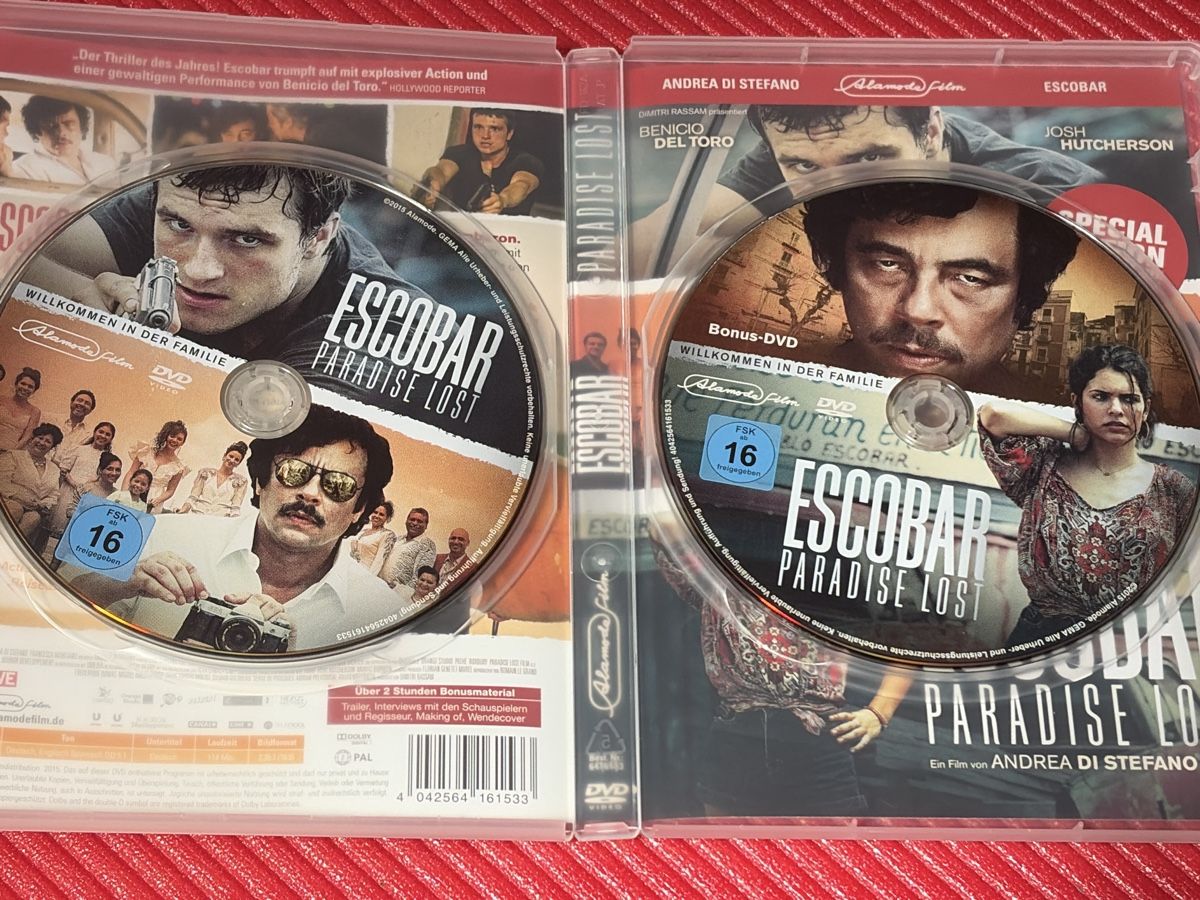 Tutti i DVDs: Escobar – Usato da Zürich venduto da Collector69