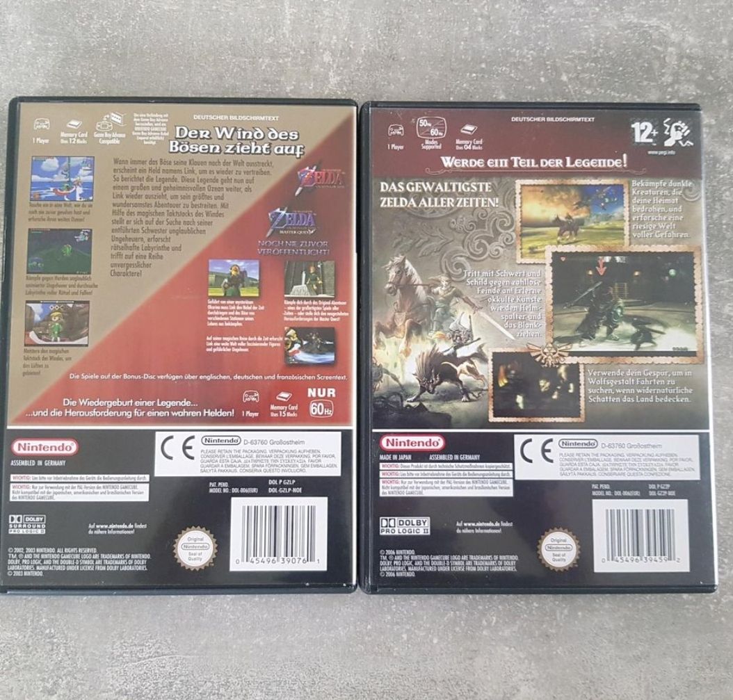 Nintendo Spiele: Zelda The Wind Waker & Twilight Princess - Gamecube! – Gebraucht aus Oensingen von ece_8k7q 1