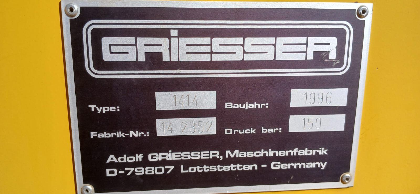 Gru: Mistkran Griesser 1414 – Usato da Menzingen venduto da Staub-Landtechnik 4