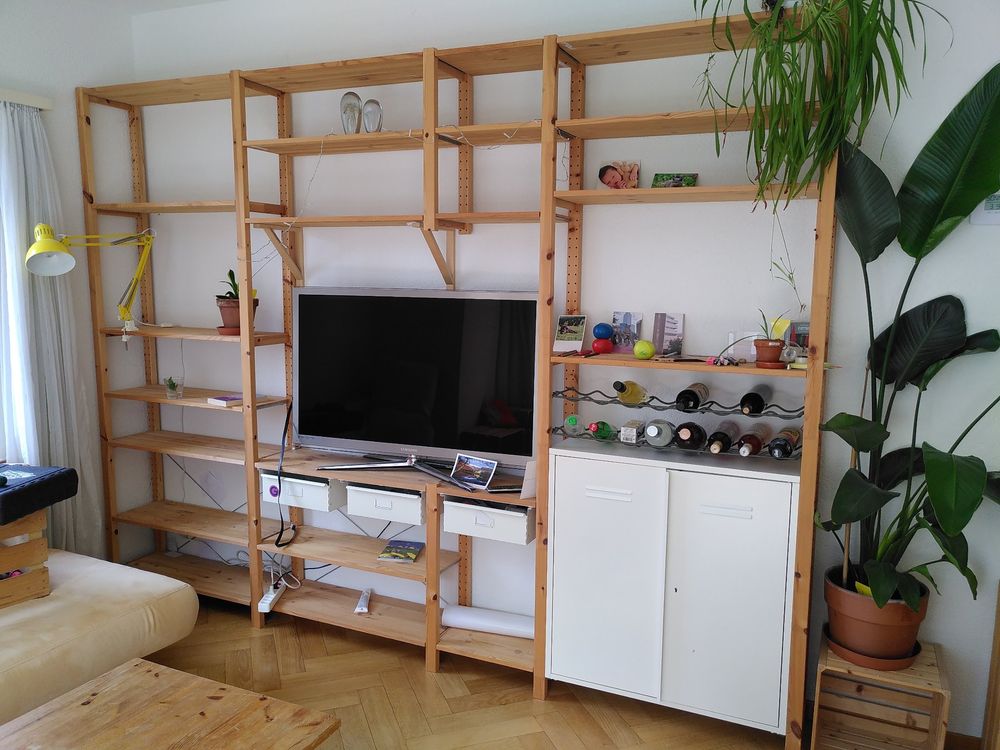 Grosses Holzregal von Ikea Kaufen auf Ricardo