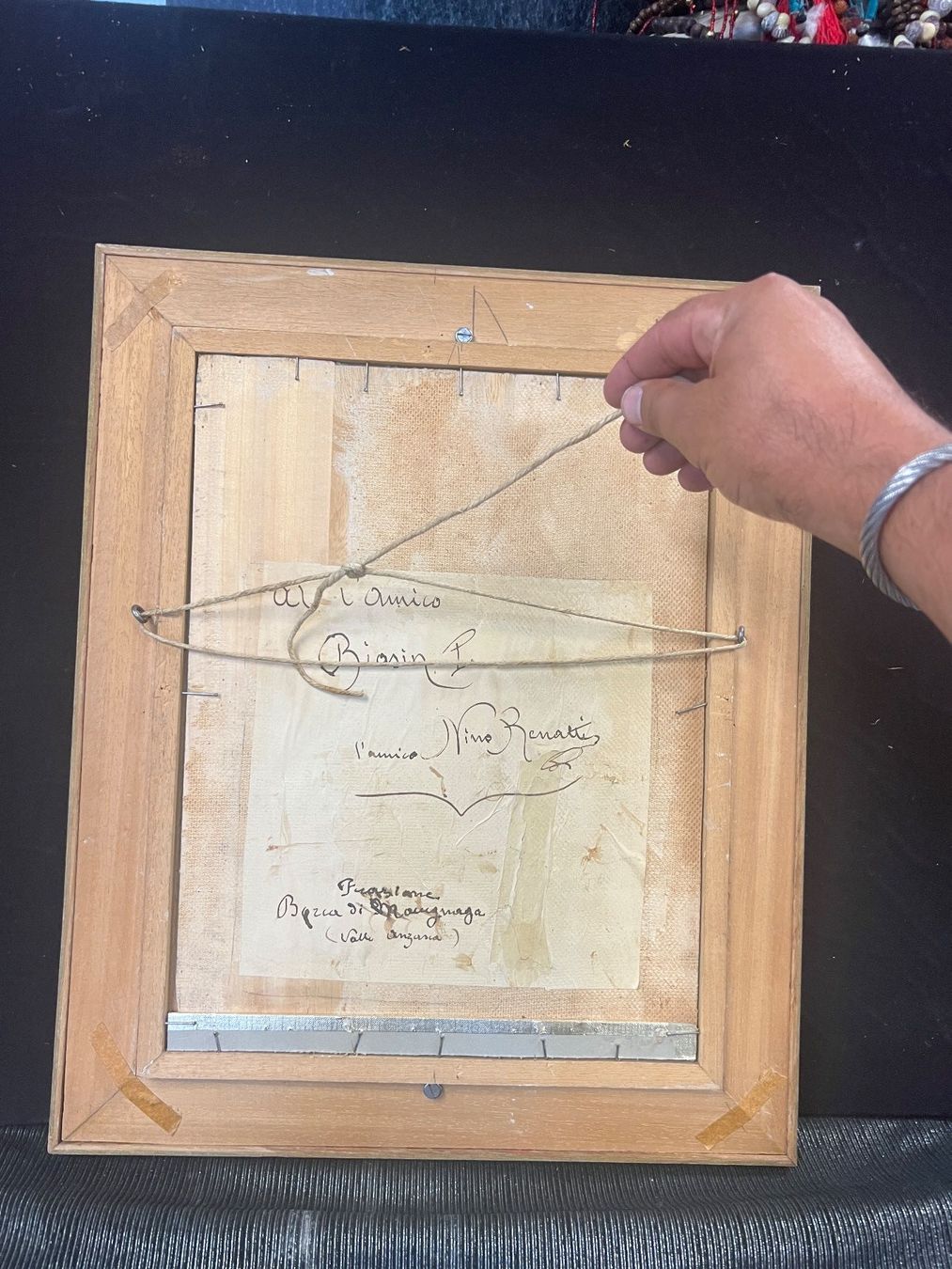 Tableaux: HUILE SUR PANNEAU AVEC MONOGRAMME – D'occasion à Genève par Qanil77 5