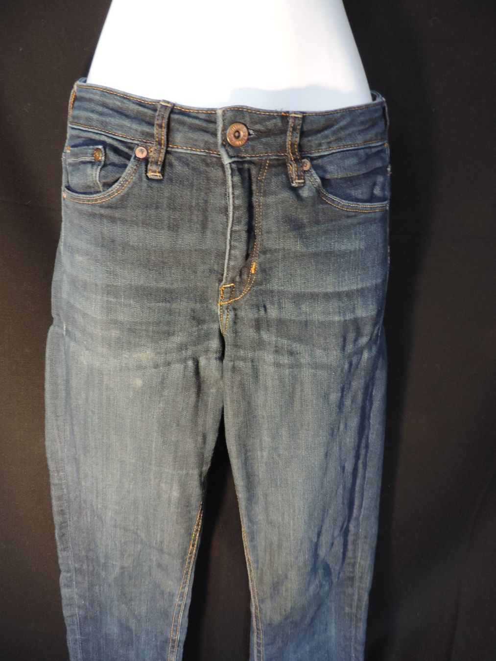 Jeans: jeans bleu foncé stretch – Usato da Genève venduto da Axelle333 2