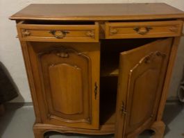 Kommode Louis XV Stil aus Holz, ca 60er Jahre, guter Zustand