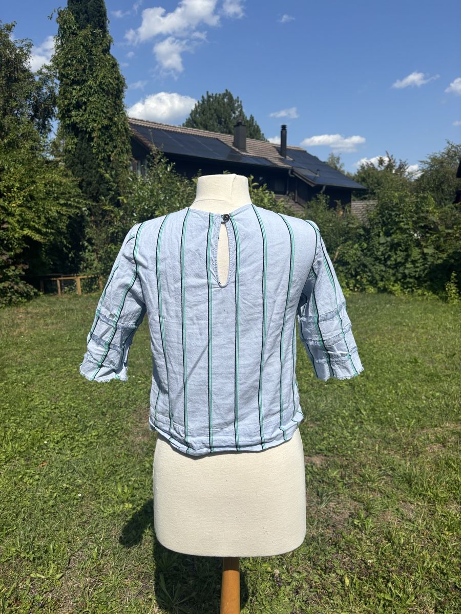 Chemisiers: Alysi Bluse gestreift hellblau – D'occasion à Gockhausen par stella.frei 1