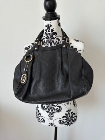 GUCCI Sukey Bag schwarz