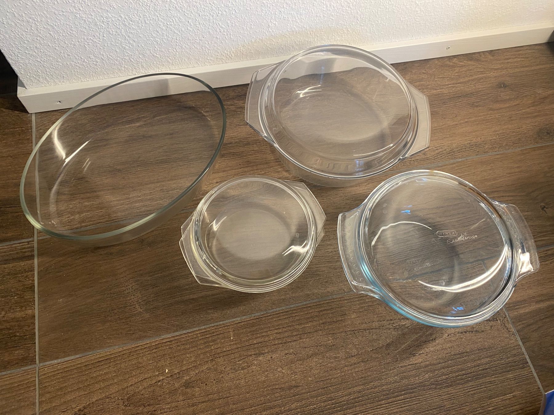 Pyrex Backformen: Auflaufformen aus Glas Set / Lot – Gebraucht aus Pratteln von a23_j2gs