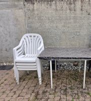 Gartenmöbel Set mit Tisch und 4 Stühlen ab einem Franken