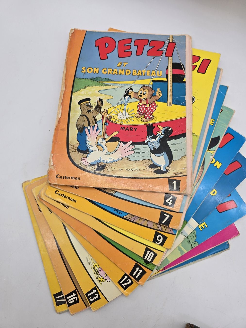 Fumetti: Lot de 10 BD Petzi – Usato da Bière venduto da BellayServices