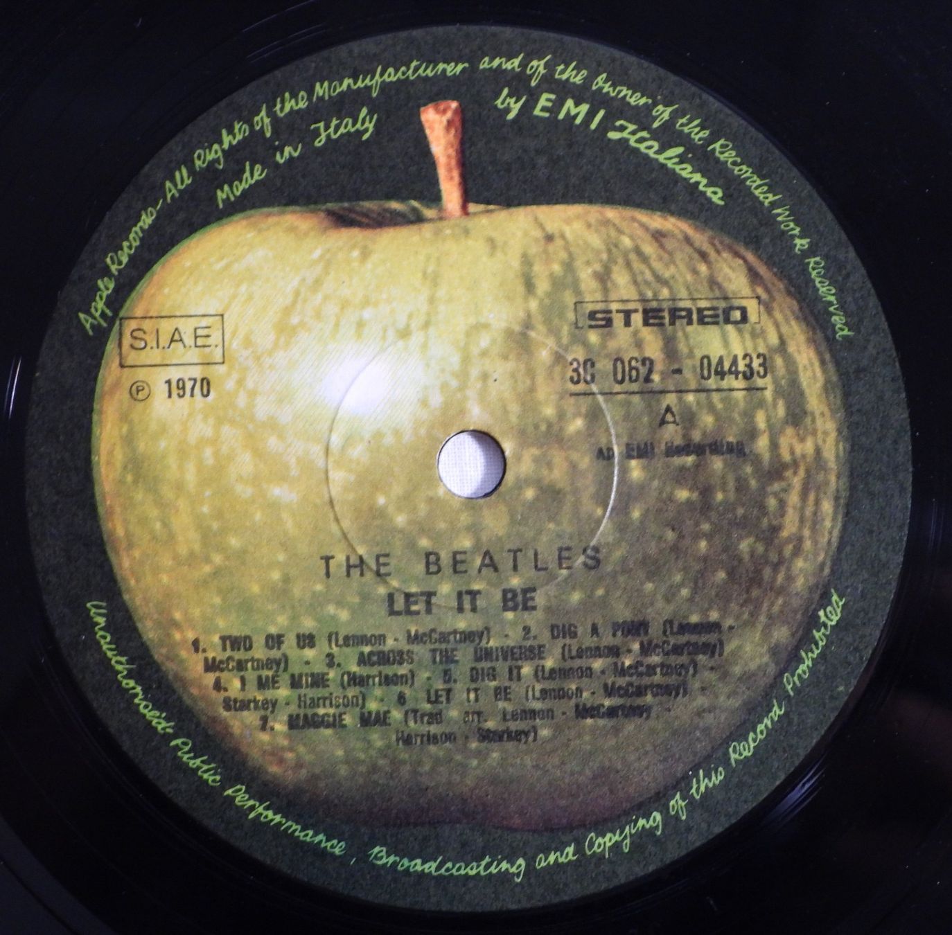 Dischi in vinile: The Beatles - Let it Be, LP 1970 – Usato da Dübendorf venduto da mar_85sd 3