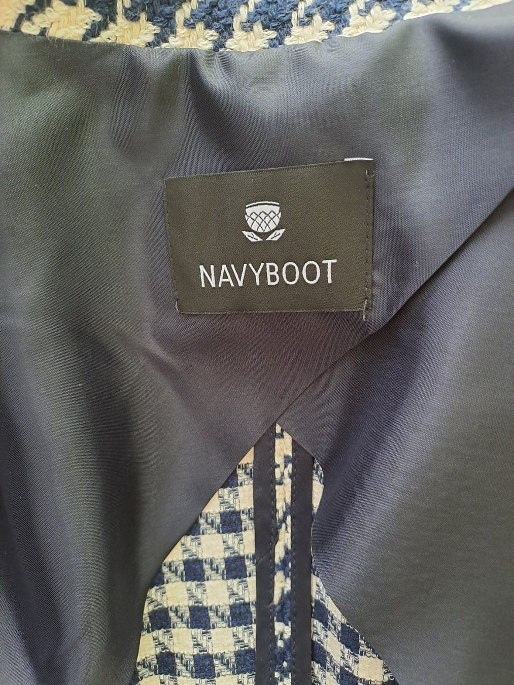 Navyboot Cappotti: Damen-Mantel mit Pepita Muster Navyboot 36 – Usato da Volketswil venduto da ronbons 2