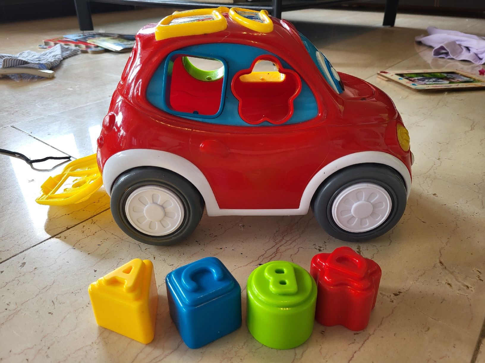 Spielzeuge: Sortierauto Auto mit Bausteinen.Baby ab 12Monaten – Gebraucht aus Bremgarten AG von PurpleIbiscus 2