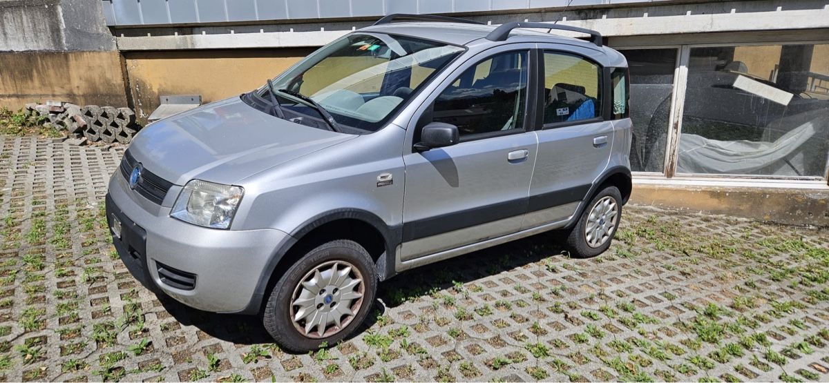 Fiat Automobili: Fiat Panda 1.2 4x4 Limousine hellgrau met. – Difettoso da Kirchdorf BE venduto da silub 1