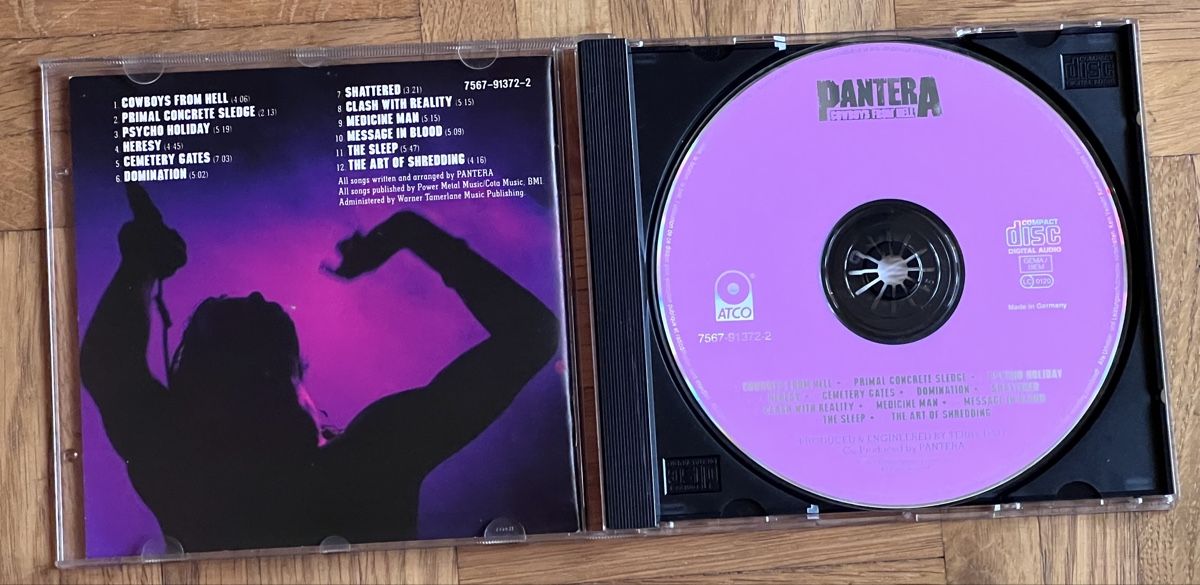 CD: Pantera Cowboys From Hell  – Usato da Dino venduto da ani_ypr9 1