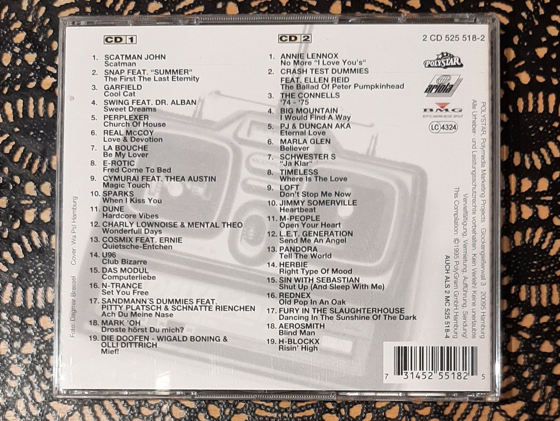 CD: Just The Best Vol. 4, 2CD Hit Compilation Sampler 1995 – Usato da Schönenberg TG venduto da breiti12 1