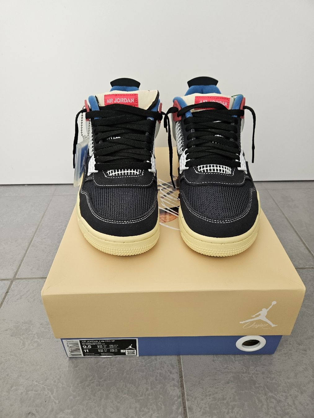 Jordan Scarpe da uomo: Jordan 4 Retro Union Off Noir – Nuovo e nell'imballaggio originale da camorino venduto da abenzo 2