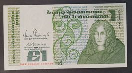 1 POUND / IRLAND 1989 (BANKFRISCH)