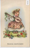 Heureux Anniversaire - Junges Mädchen mit Violine