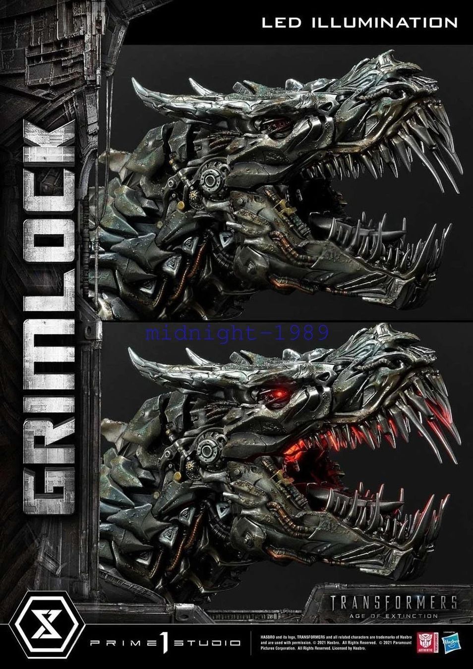 Statuette: Prime 1 Studio MMTFM-32 Autobots Dinobot Grimlock – Nuovo (secondo la descrizione) da Oberentfelden venduto da FiguresAndGamesPlace 1