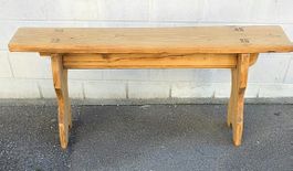 Holzbank Sitzbank Antik Rheintal Tanne Massivholz antik