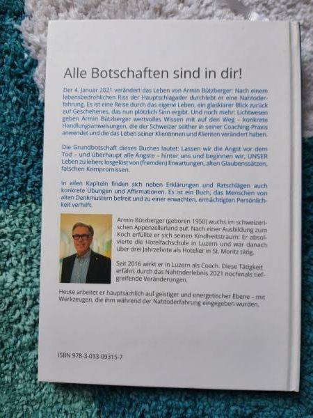 Libri: Alle Botschaften sind in Dir, Armin Bützberger – Usato da Niedergösgen venduto da Happy-7 1