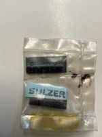2 alte Cliches Motiv „ Sulzer“ aus Kupfer und Blei