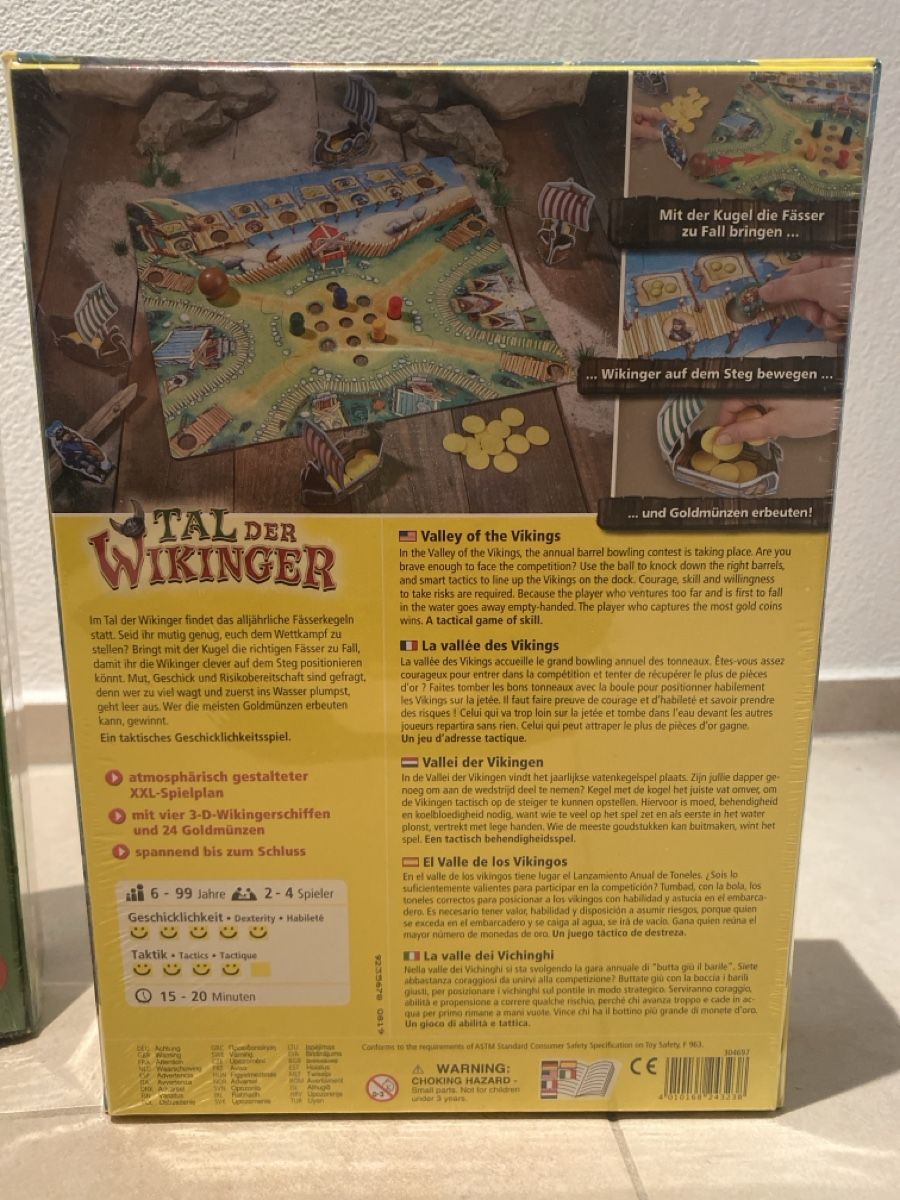 Spiele: Brettspiele Monopoly, Speedy Roll, Tal der Wikinger, neu – Neu und originalverpackt aus Masein von ladouce01 3