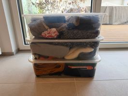 8er-Set Rotho Aufbewahrungsboxen 29L mit Deckel